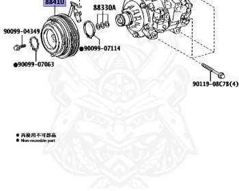 Toyota - Alphard 350/Vellfire 350 - GGH20W - 2011 - 3.5V TYPE - Automatic - 2GRFE