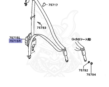 Mitsubishi - Lancer - CB1A - 1991 - PNH2 - 4G13