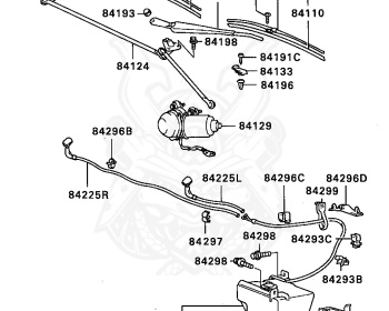 Mitsubishi - Galant - E11A - 1986 - SKJG - 4G32