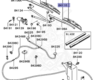 Mitsubishi - Diamante - F27A - 1993 - TRPM - 6G72