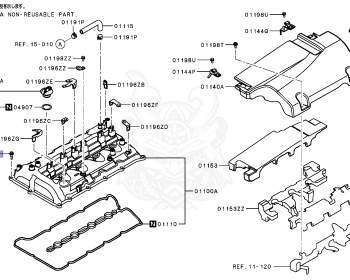 Mitsubishi - Delica D:5 - CV1W - 2015 - LLHFZ7 - 4N14