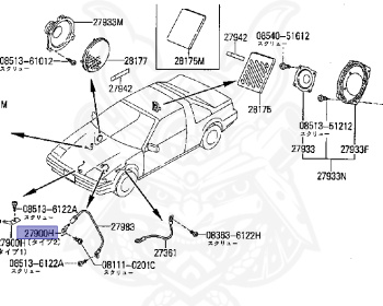 Nissan - Exa - KN13 - 1990 - Type X - MANUAL TRANSMISSION(MT) - CA16D