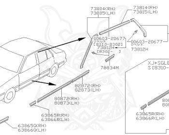 Nissan - Sunny - B11 - 1981 - GL TYPE - SEDAN(S) - 5 SPEED MANUAL TRANS(F5) - E15S