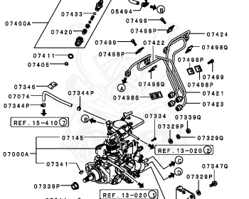 Mitsubishi - Delica Star Wagon - P15W - 1991 - HLNDT - 4D56