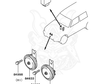 Mitsubishi - Pajero - V23W - 1995 - GNXE - 6G72