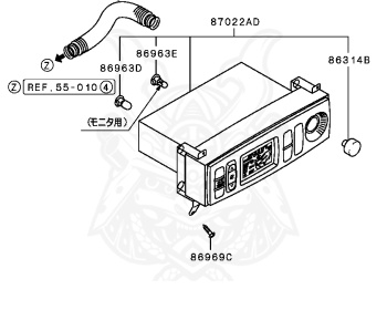 Mitsubishi - Galant - E54A - 1992 - SNGE4 - 6A12