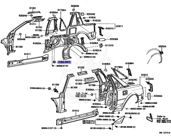 Toyota - MR2 - AW11 - 1985 - G TYPE - COUPE - Automatic - 4AGELU
