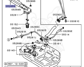 Mitsubishi - Mirage Asti - CA1A - 1991 - DKJ2 - 4G13