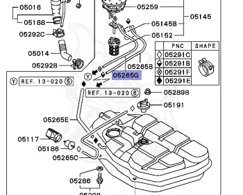 Mitsubishi - Libero - CD8W - 1998 - HLNHT - 4D68