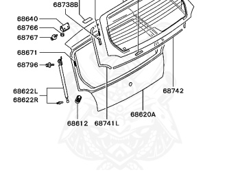 Mitsubishi - Mirage - CJ1A - 1998 - DRUE3 - 4G13