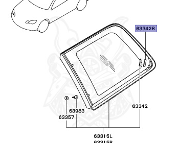 Mitsubishi - Airtrek - CU2W - 2003 - LYXFZ2 - 4G63