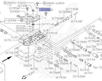 Nissan - Skyline - V35 - 2002 - 250GT - SEDAN(S) - 2 WHEEL DRIVE(2WD) - AUTOMATIC-FLOOR SHIFT(AT.F4) - VQ25DD