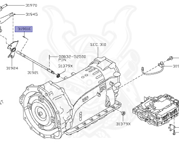 Nissan - Skyline - V36 - 2010 - 250GT - SEDAN(S) - 2-linked (2WD/STD) - 7 SPEED AUTOMATIC TRANS(7AT) - VQ25HR