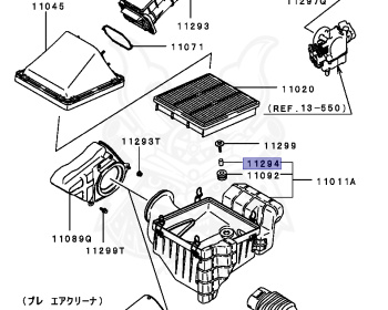 Mitsubishi - Pajero - V25W - 1992 - GRXM1 - 6G74