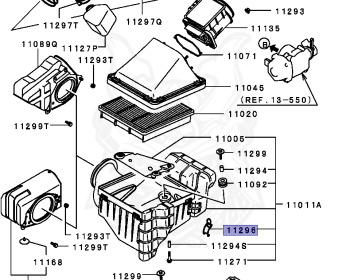 Mitsubishi - Pajero - V25W - 1994 - GNHM - 6G74