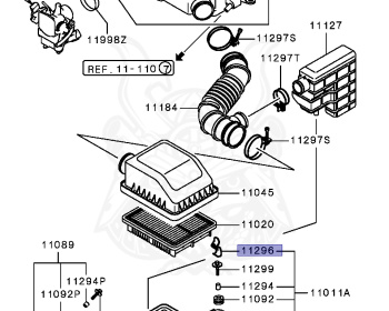 Mitsubishi - Pajero Jr - H57A - 1995 - MKME - 4A31