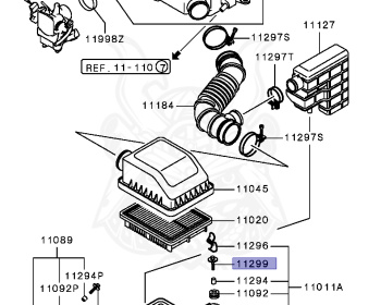 Mitsubishi - Pajero Jr - H57A - 1998 - MNXE2 - 4A31