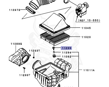 Mitsubishi - Pajero Evolution - V55W - 1991 - GYXH - 6G74