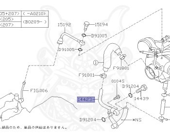 Subaru - Impreza WRX STI - GDB - Jan-2001 - RASC - Sedan - 4W - 6-speed manual transmission - Right hand - EJ207