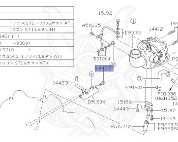 Subaru - Impreza WRX - GC8 - Jan-1992 - Dec-1996 - WRXRA - Sedan - F4WD - Manual Transmission - Right hand - EJ20G