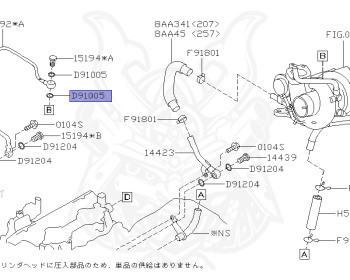 Subaru - Impreza WRX STI - GRF - Jan-2012 - STIAﾗｲﾝS - Wagon - 4W - Automatic transmission - Right hand - EJ257