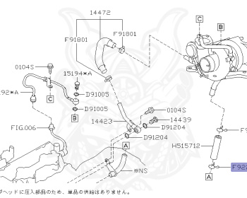 Subaru - Impreza WRX STI - GRB - Jan-2008 - ｽﾍﾟﾂｸC - Wagon - 4W - 6-speed manual transmission - Right hand - EJ20T