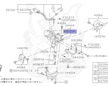 Subaru - Legacy - BD5 - Jan-1996 - RS - Sedan - F4WD - Manual Transmission - Right hand - BD5