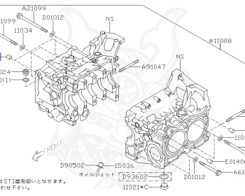 Subaru - Impreza WRX - GC8 - Jan-1992 - Dec-1996 - WRX - Sedan - F4WD - Manual Transmission - Right hand - EJ20G