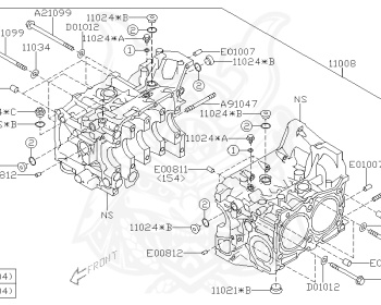 Subaru - Impreza WRX - GDA - Jan-2000 - Dec-2002 - NB - Sedan - 4W - 5-speed manual transmission - Right hand - EJ205