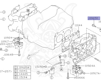 Subaru - Impreza WRX STI - GRF - Jan-2010 - STIAﾗｲﾝ - Wagon - 4W - Automatic transmission - Right hand - EJ257