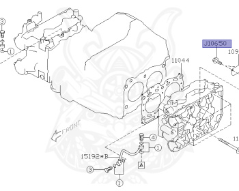 Subaru - Impreza WRX - GDA - Jan-2002 - WRX - Sedan - 4W - 5-speed manual transmission - Right hand - EJ205
