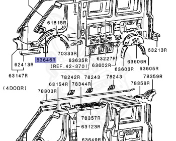 Mitsubishi - Delica Van - P13V - 1992 - HINJ - 4G63