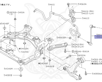 Nissan - Presage - U31 - 2004 - X GRADE - WAGON(W) - 4 WHEEL DRIVE(4WD) - CVT(CVT) - VQ35DE