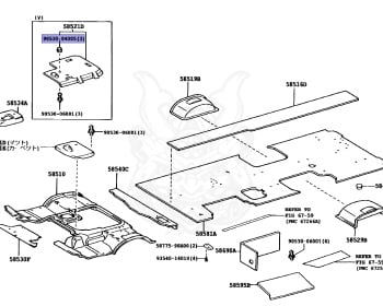 Toyota - Coaster - HDB51 - 1993 - EX TYPE - Manual - 1HDT