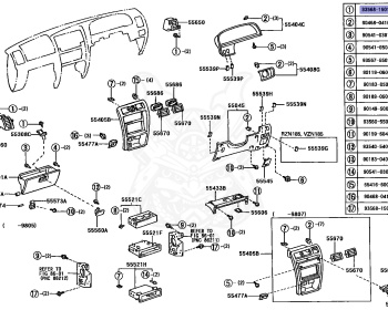 Toyota - Hilux Surf - RZN185W - 1998 - SSR-V TYPE - WIDE BODY - Automatic - 3RZFE