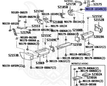 Toyota - Land Cruiser - LJ71G - 1990 - PRADO SX5 TYPE - WAGON - Manual - 2LTE