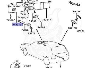 Mitsubishi - Mirage - C53A - 1987 - MNUM - 4G61