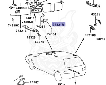 Mitsubishi - Mirage - C51A - 1991 - MFJ - 4G13