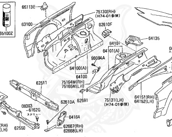 Nissan - Fairlady Z - Z31 - 1986 - ZR2 - MANUAL TRANSMISSION(MT) - T-bar roof (KZ#) - RB20DT