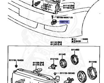 Toyota - Cresta - LX90 - 1994 - SUF TYPE - Automatic - 2LTE