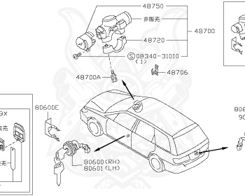 Nissan - Presage - U30 - 2002 - C2 - WAGON(W) - 2 WHEEL DRIVE(2WD) - AUTOMATIC TRANSMISSION(AT) - QR25DE