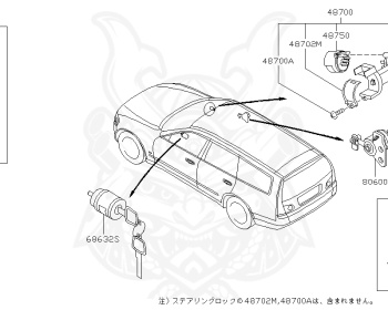 Nissan - Stagea - M35 - 2003 - 250T RS FOUR V - WAGON(W) - 4 WHEEL DRIVE(4WD) - 5 SPEED A/T(AT.F5) - HICAS - VQ25DET