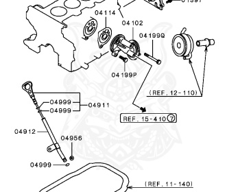 Mitsubishi - Town Box - U64W - 1999 - HLRGF3 - 4A30