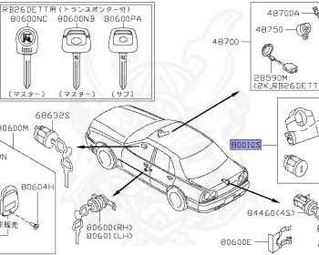 Nissan - Skyline - R34 25GTT - ER34 - 2002 - 25GT TURBO - 2-door hardtop (2K) - MANUAL TRANS 5-SPEED(MT.F5) - HI-CAS 2-Link Drive (HI.2WD) - RB25DET