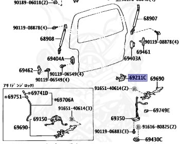 Toyota - Grand Hiace - KCH10W - 1995 - G TYPE - 4-DOOR - Automatic - 1KZTE