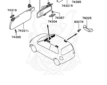 Mitsubishi - Minica - H47A - 1998 - LKDA - 3G83