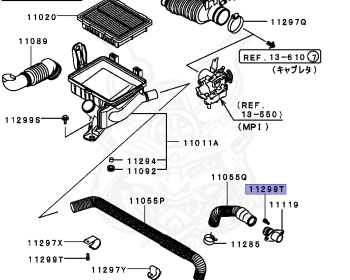 Mitsubishi - Minicab Truck - U42T - 1998 - HFDV - 3G83