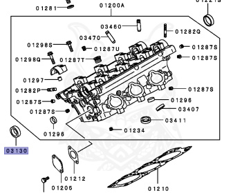 Mitsubishi - Diamante - F31A - 1998 - TYXM4 - 6G73