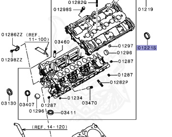 Mitsubishi - Pajero - V75W - 2003 - LYHCQ - 6G74