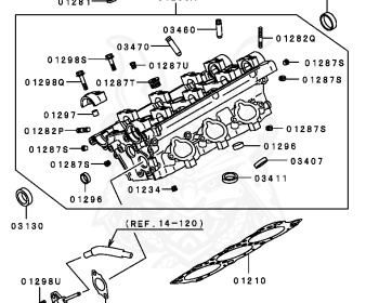 Mitsubishi - Pajero - V25W - 1990 - GNHM - 6G74